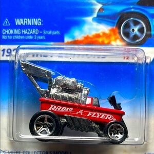1996 Radio Flyer Wagon Hotwheels Mattel - Red